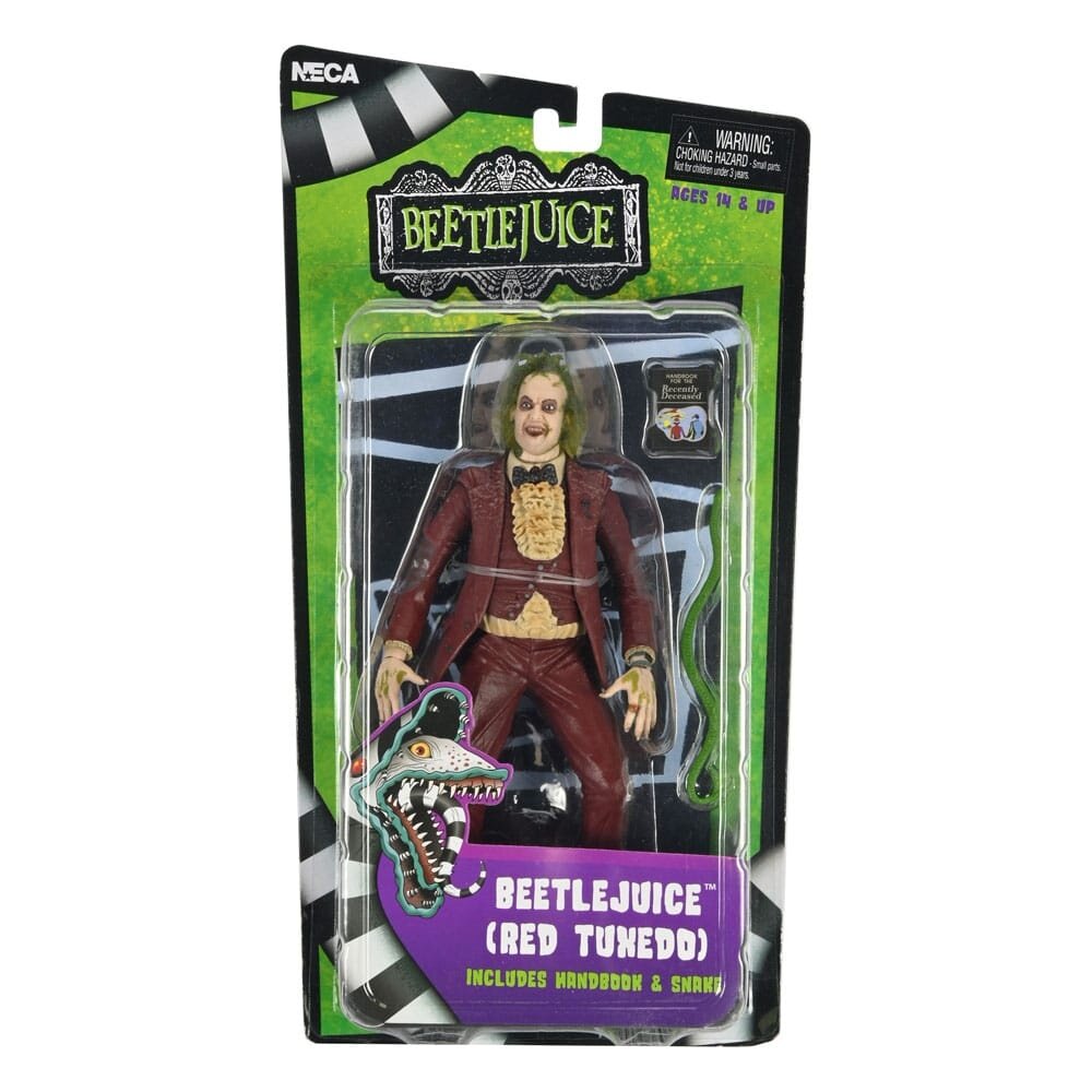 Neca Beetlejuice 1988 Action Figure Beetlejuice Red Tuxedo 18 cm Neca Beetlejuice 1988 Action Figure Beetlejuice Red Tuxedo 18 cm