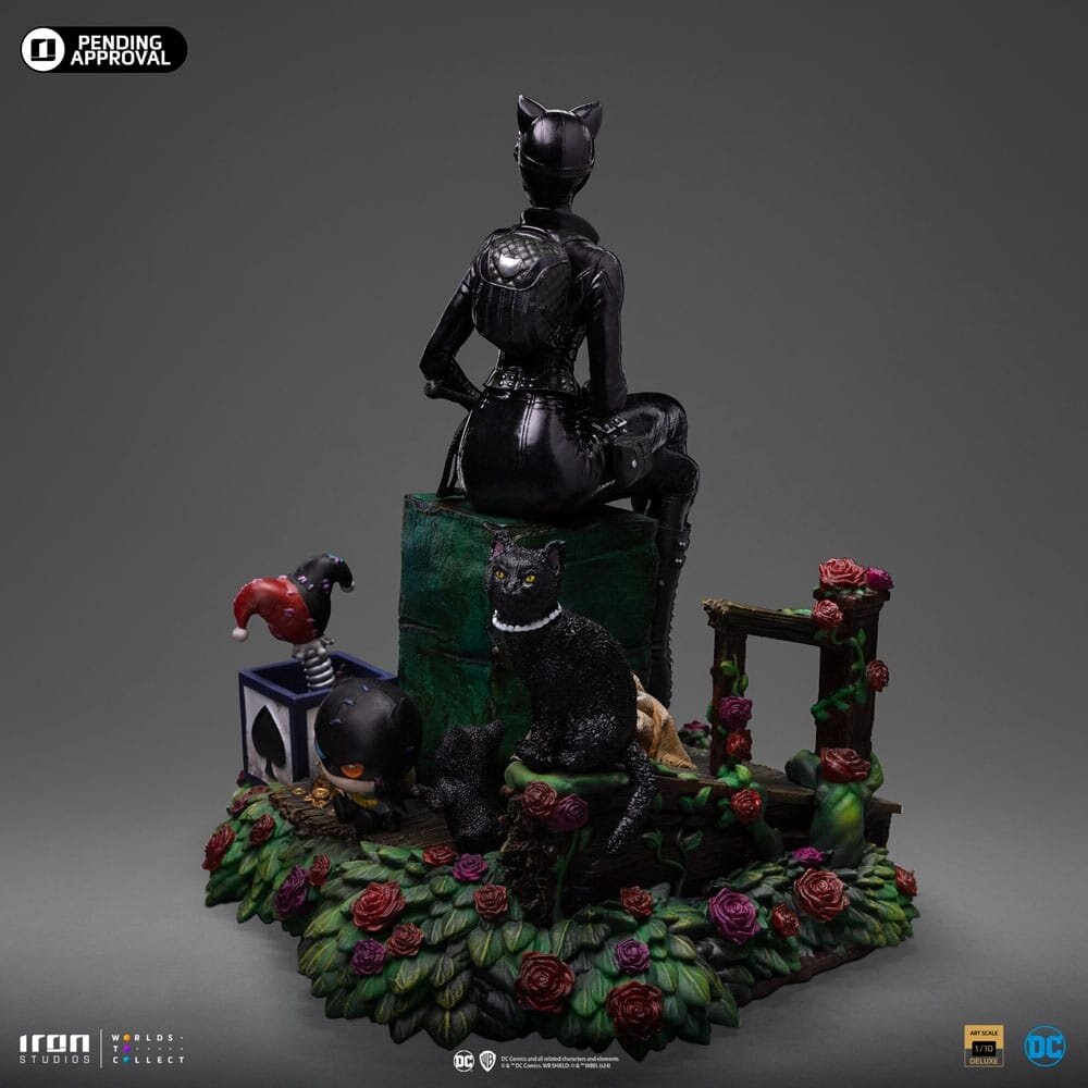 Iron Studios DC Comics Deluxe Art Scale Statue 1/10 Catwoman (Gotham City Sirens) 21 cm