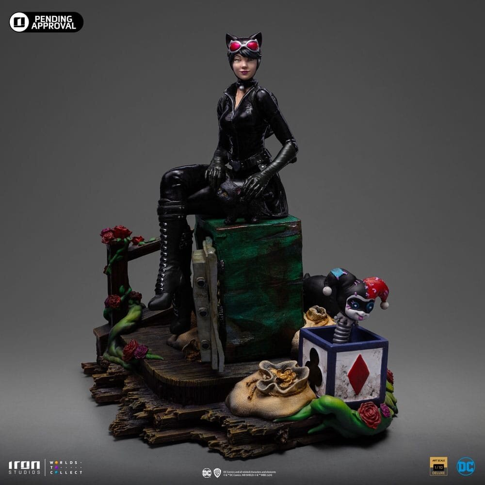 Iron Studios DC Comics Deluxe Art Scale Statue 1/10 Catwoman (Gotham City Sirens) 21 cm