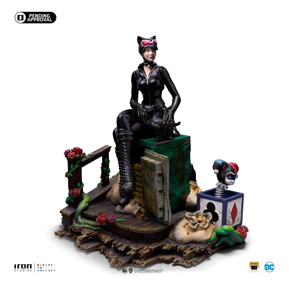 Iron Studios DC Comics Deluxe Art Scale Statue 1/10 Catwoman (Gotham City Sirens) 21 cm