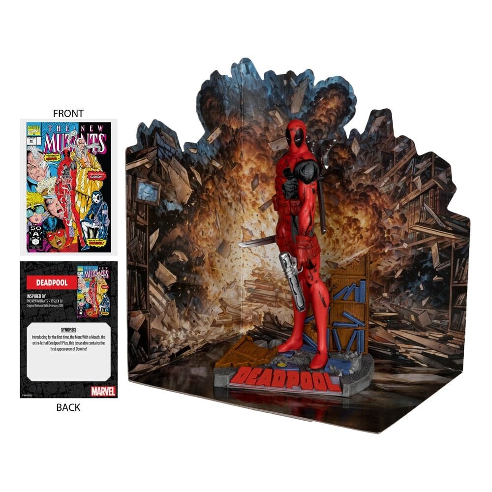 McFarlane Toys Marvel PVC Statue 1/10 Deadpool (The New Mutants #98) 16 cm McFarlane Toys Marvel PVC Statue 1/10 Deadpool (The New Mutants #98) 16 cm