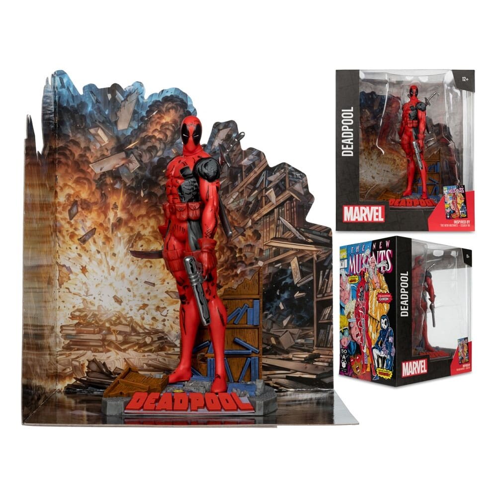 McFarlane Toys Marvel PVC Statue 1/10 Deadpool (The New Mutants #98) 16 cm McFarlane Toys Marvel PVC Statue 1/10 Deadpool (The New Mutants #98) 16 cm