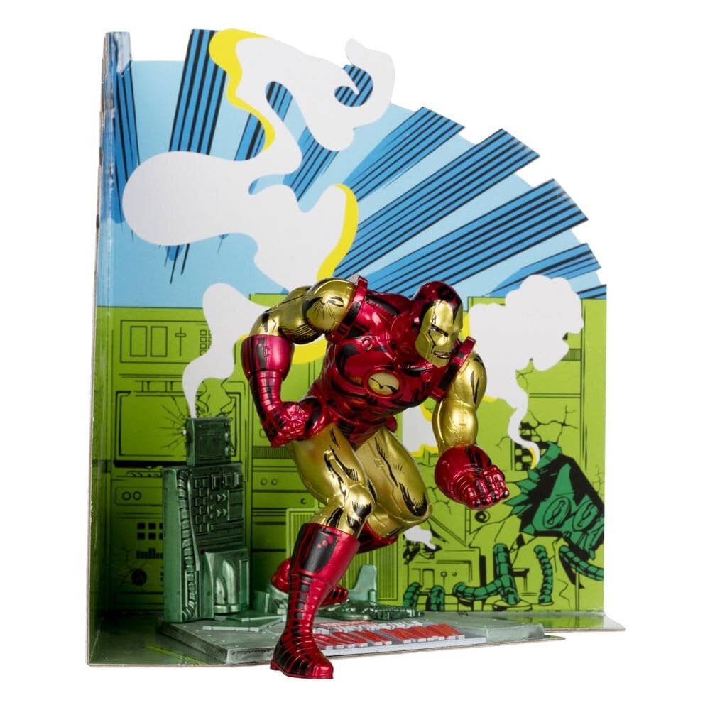 McFarlane Toys Marvel PVC Statue 1/10 Iron Man (The Invincible Iron Man #126) 11 cm McFarlane Toys Marvel PVC Statue 1/10 Iron Man (The Invincible Iron Man #126) 11 cm