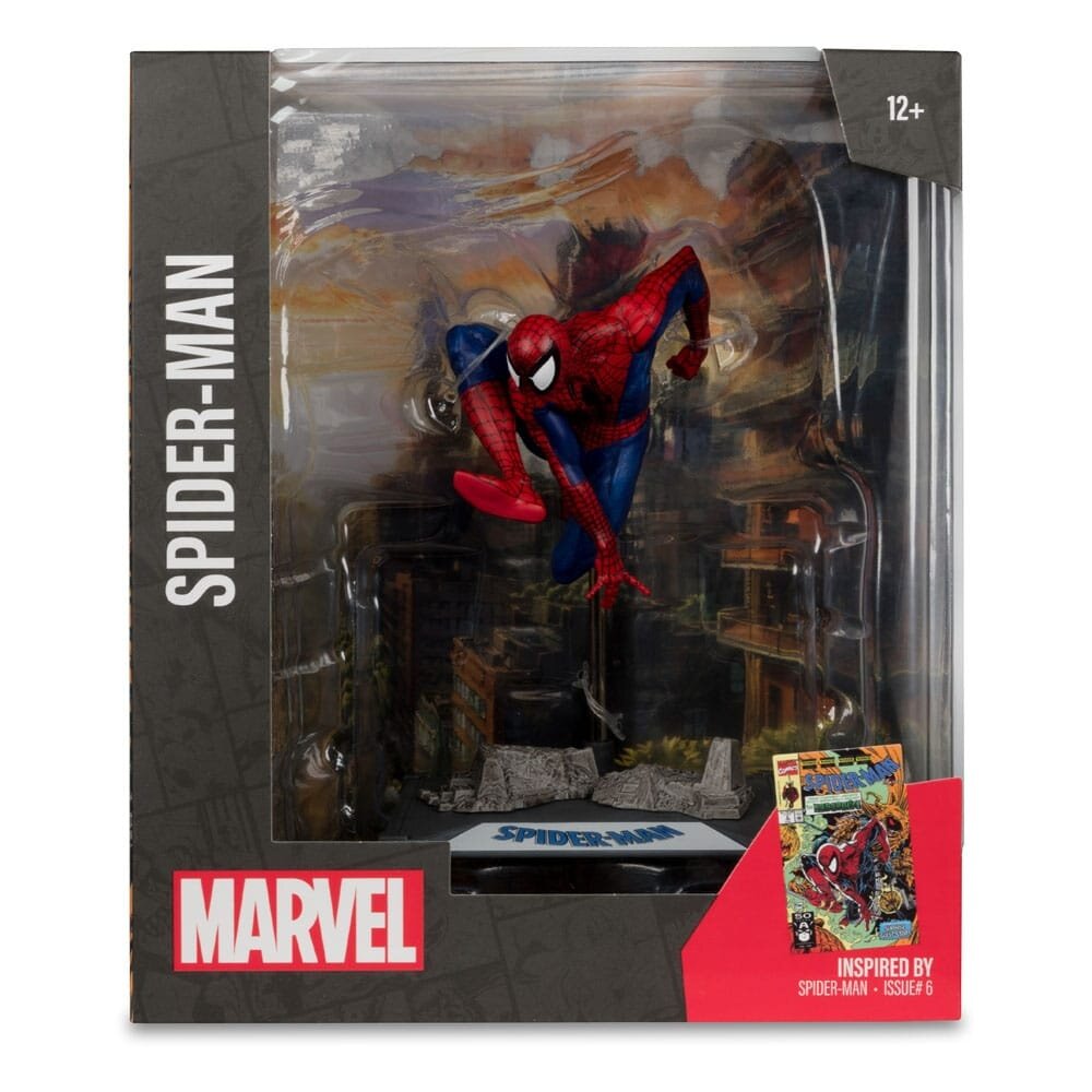 McFarlane Toys Marvel PVC Statue 1/10 Spider-Man (Spider-Man #6) 9 cm McFarlane Toys Marvel PVC Statue 1/10 Spider-Man (Spider-Man #6) 9 cm
