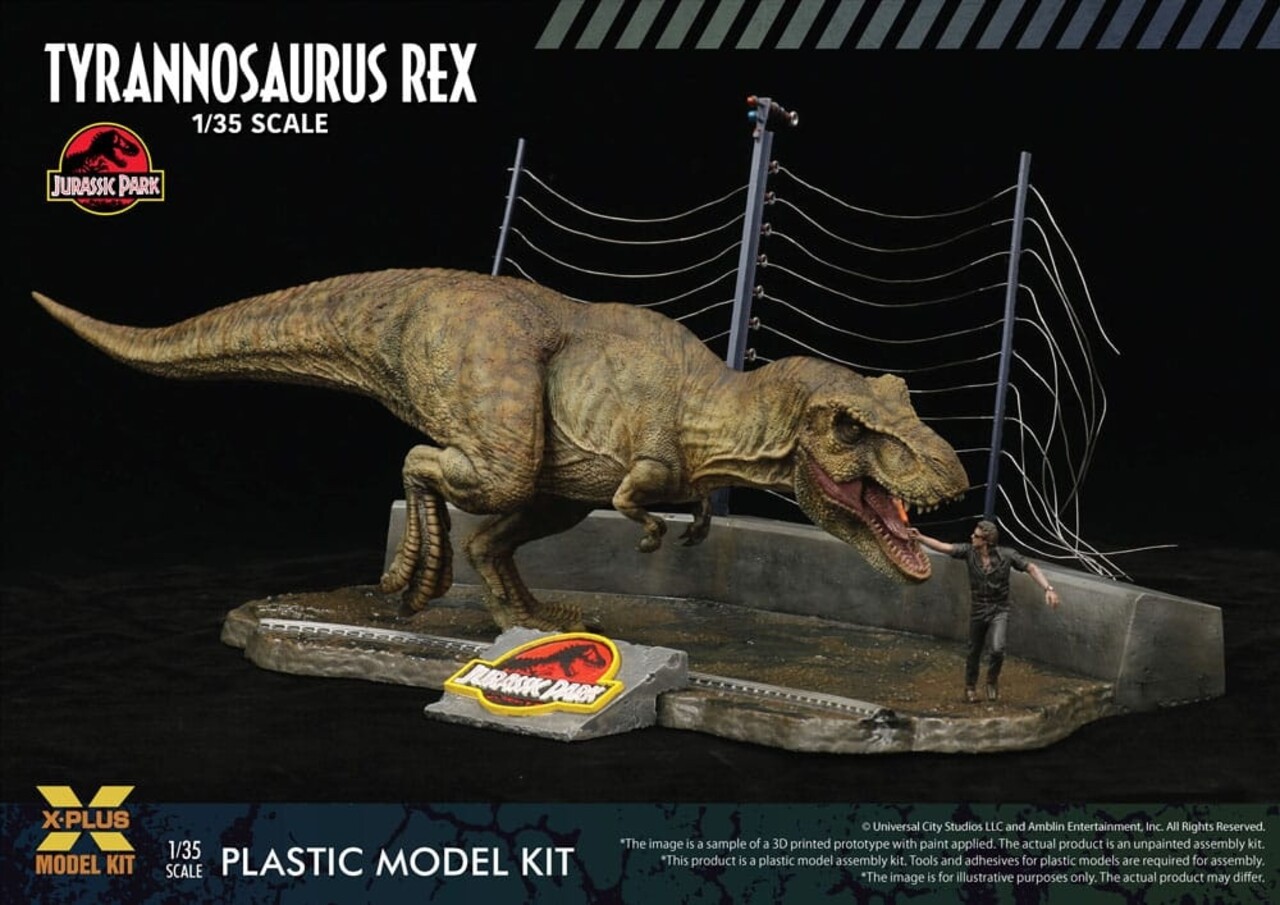 Jurassic Park Plastic Model Kit 1/35 Tyrannosaurus Rex 42 cm Jurassic Park Plastic Model Kit 1/35 Tyrannosaurus Rex 42 cm