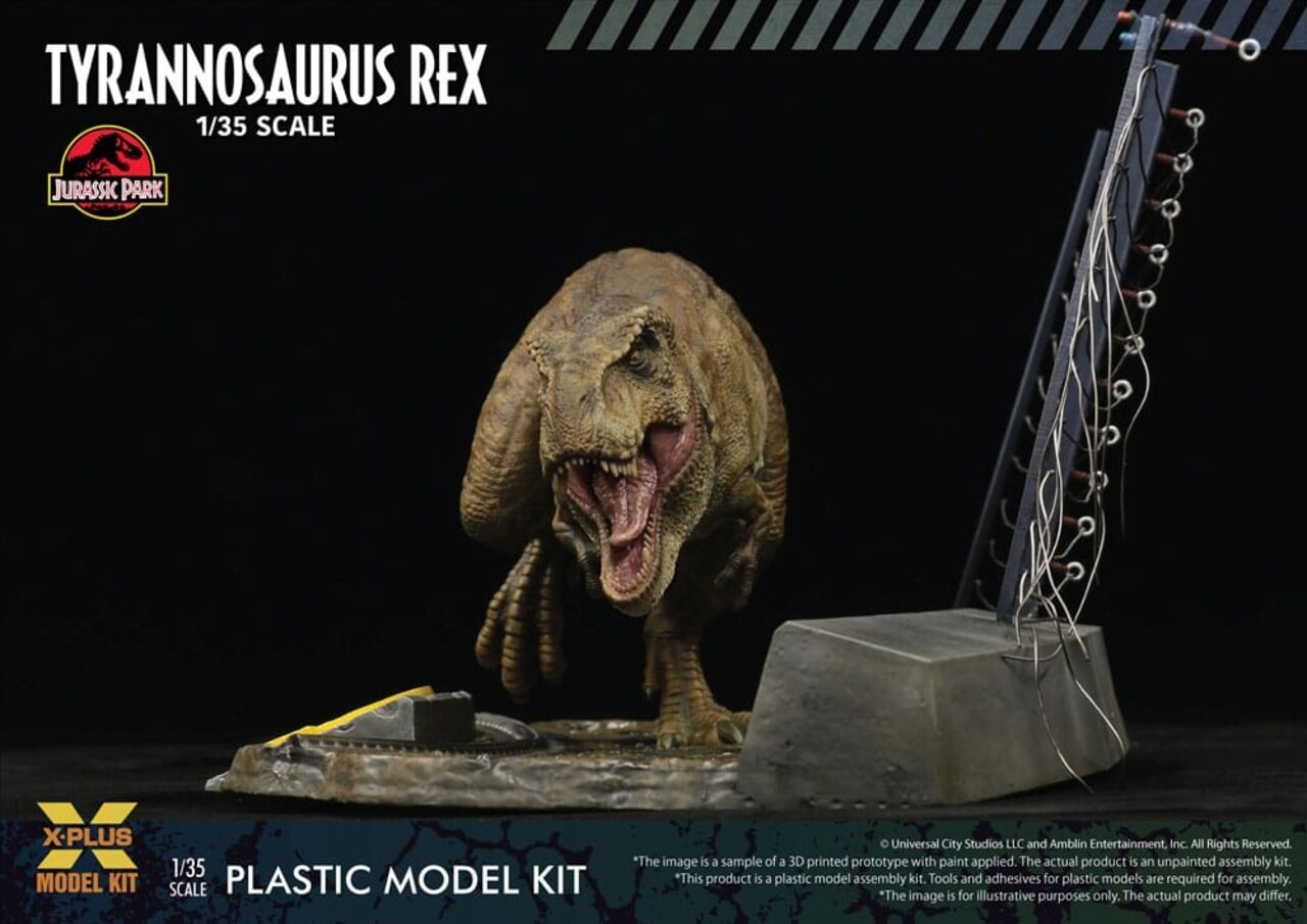 Jurassic Park Plastic Model Kit 1/35 Tyrannosaurus Rex 42 cm Jurassic Park Plastic Model Kit 1/35 Tyrannosaurus Rex 42 cm