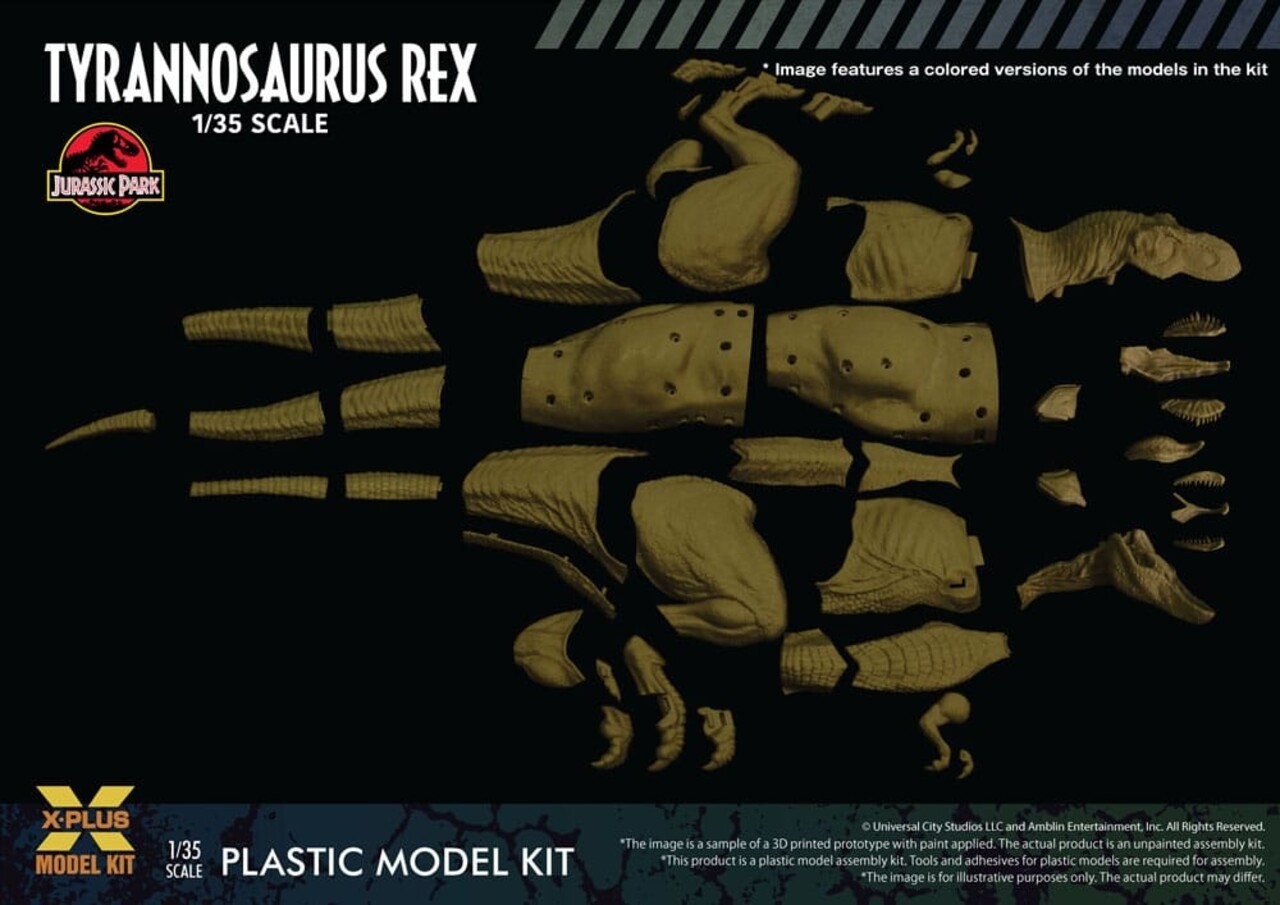 Jurassic Park Plastic Model Kit 1/35 Tyrannosaurus Rex 42 cm Jurassic Park Plastic Model Kit 1/35 Tyrannosaurus Rex 42 cm
