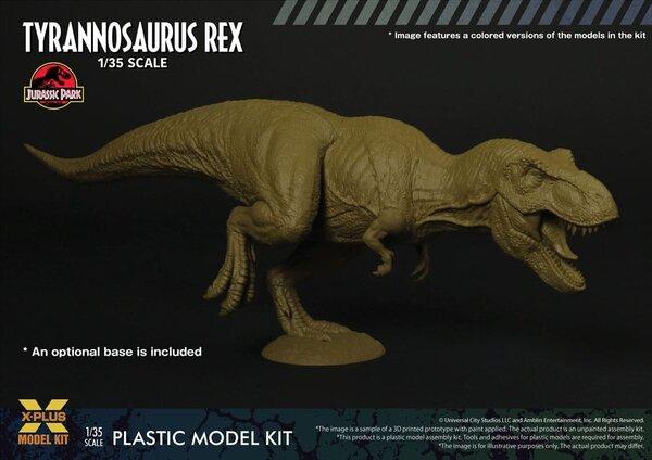 Jurassic Park Plastic Model Kit 1/35 Tyrannosaurus Rex 42 cm Jurassic Park Plastic Model Kit 1/35 Tyrannosaurus Rex 42 cm