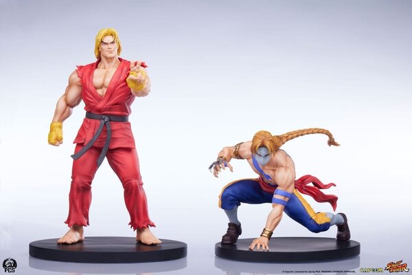 PCS Street Fighter Street Jam Statue 1/10 Ken & Vega Set PCS Street Fighter Street Jam Statue 1/10 Ken & Vega Set