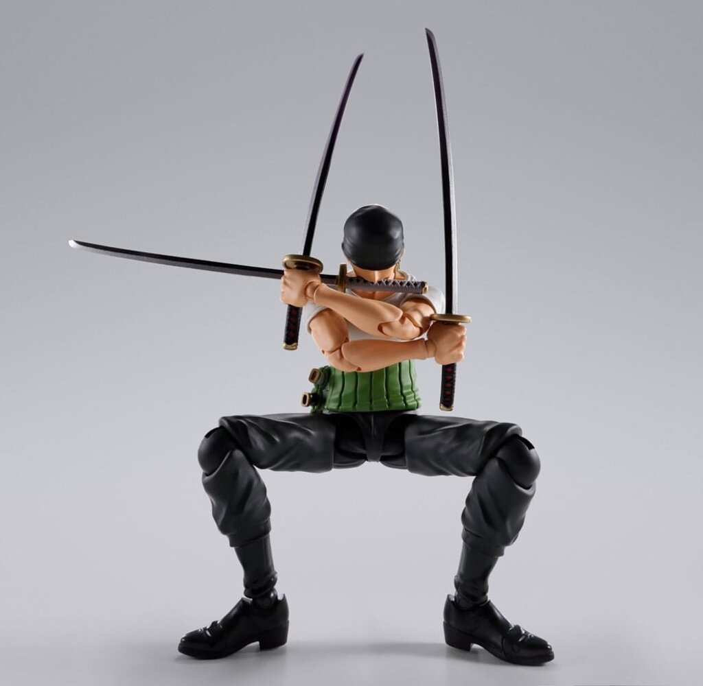Tamashii Nations One Piece S.H.Figuarts Action Figure Roronoa Zoro Romance Dawn Ver. 15 cm Tamashii Nations One Piece S.H.Figuarts Action Figure Roronoa Zoro Romance Dawn Ver. 15 cm