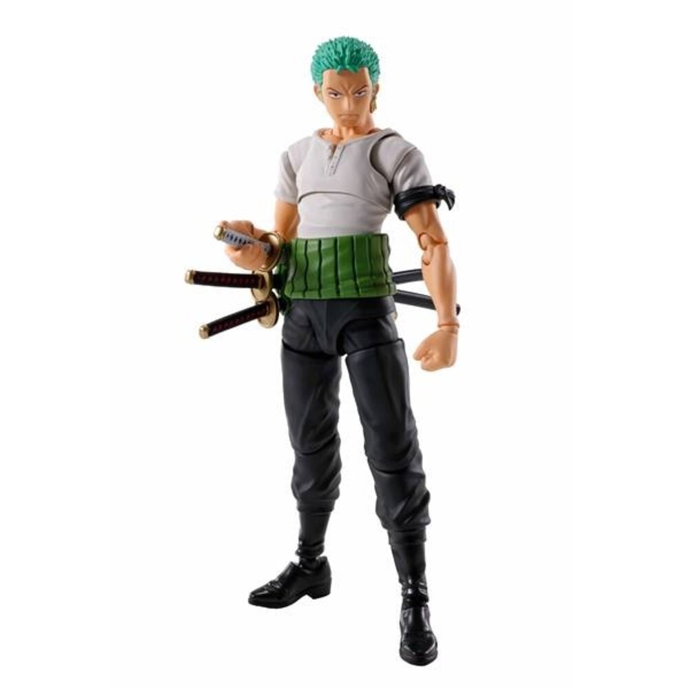 Tamashii Nations One Piece S.H.Figuarts Action Figure Roronoa Zoro Romance Dawn Ver. 15 cm Tamashii Nations One Piece S.H.Figuarts Action Figure Roronoa Zoro Romance Dawn Ver. 15 cm