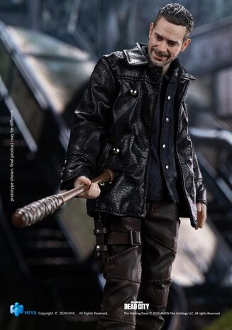 Hiya Toys The Walking Dead: Dead City Exquisite Super Series Actionfigur 1/12 Negan 16 cm Hiya Toys The Walking Dead: Dead City Exquisite Super Series Actionfigur 1/12 Negan 16 cm