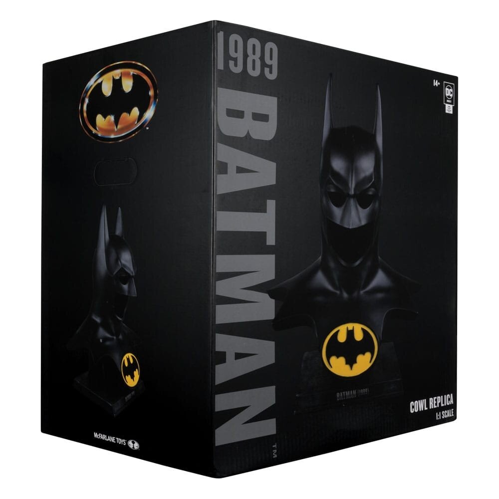 McFarlane Toys Batman 1989 DC Direct Replica 1/1 Batman Cowl 62 cm McFarlane Toys Batman 1989 DC Direct Replica 1/1 Batman Cowl 62 cm