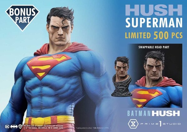Prime 1 Studio DC Comics Premium Masterline Series Statue 1/4 Batman: Hush (Comic) Superman Bonus Version 77 cm Prime 1 Studio DC Comics Premium Masterline Series Statue 1/4 Batman: Hush (Comic) Superman Bonus Version 77 cm