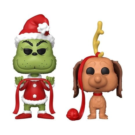 Funko The Grinch(Anniversary) POP! Books Vinyl Figures 2-Pack Grinch w/ Max 9 cm Funko The Grinch(Anniversary) POP! Books Vinyl Figures 2-Pack Grinch w/ Max 9 cm