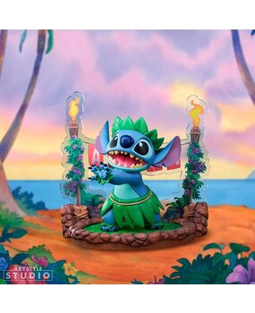 ABY Style Lilo & Stitch Statue 1/10 Stitch Hula Dance 10 cm ABY Style Lilo & Stitch Statue 1/10 Stitch Hula Dance 10 cm