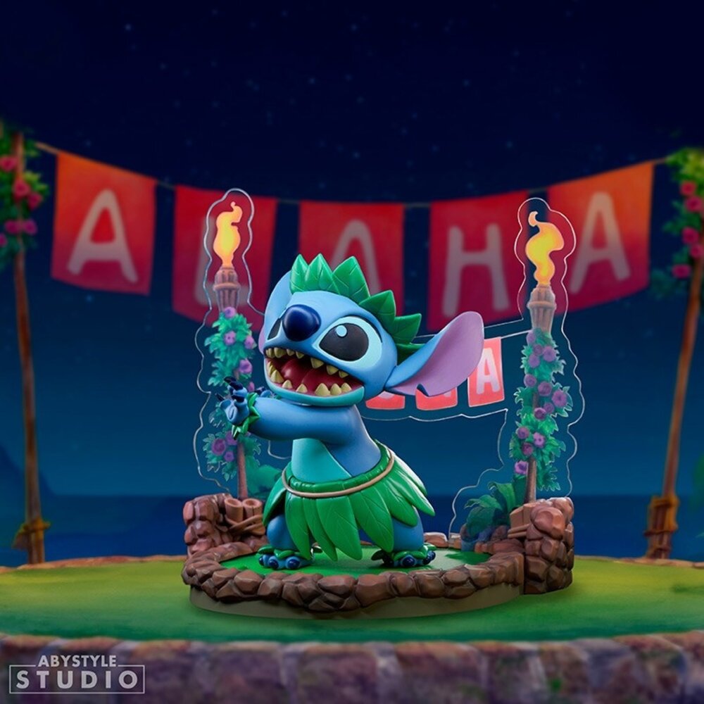 ABY Style Lilo & Stitch Statue 1/10 Stitch Hula Dance 10 cm ABY Style Lilo & Stitch Statue 1/10 Stitch Hula Dance 10 cm