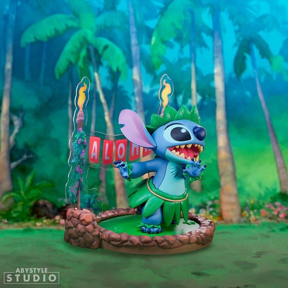 ABY Style Lilo & Stitch Statue 1/10 Stitch Hula Dance 10 cm ABY Style Lilo & Stitch Statue 1/10 Stitch Hula Dance 10 cm