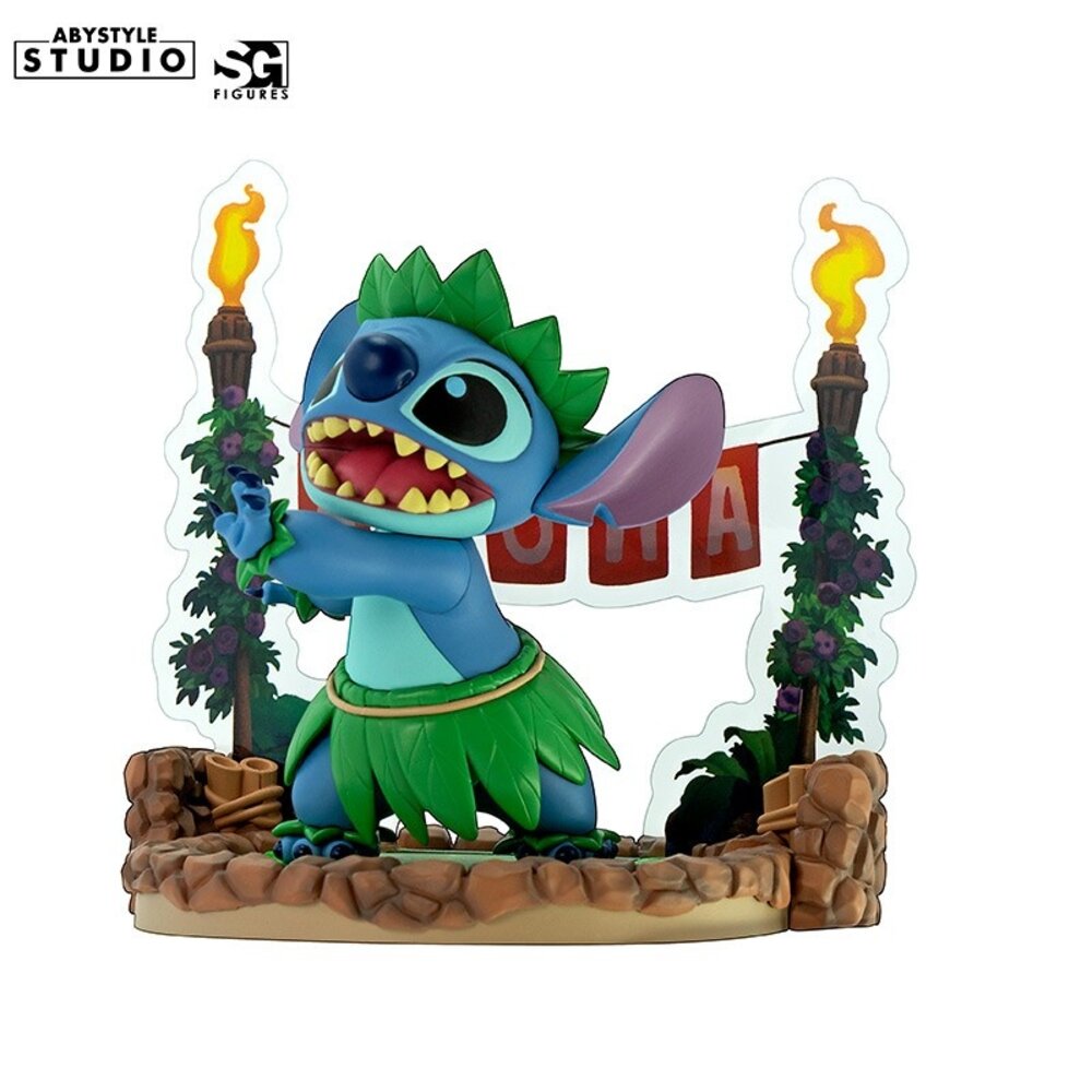ABY Style Lilo & Stitch Statue 1/10 Stitch Hula Dance 10 cm ABY Style Lilo & Stitch Statue 1/10 Stitch Hula Dance 10 cm