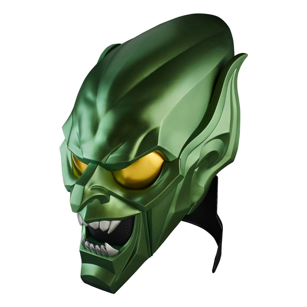 Hasbro Spider-Man: No Way Home Marvel Legends Roleplay Replica Green Goblin Premium Helmet Hasbro Spider-Man: No Way Home Marvel Legends Roleplay Replica Green Goblin Premium Helmet