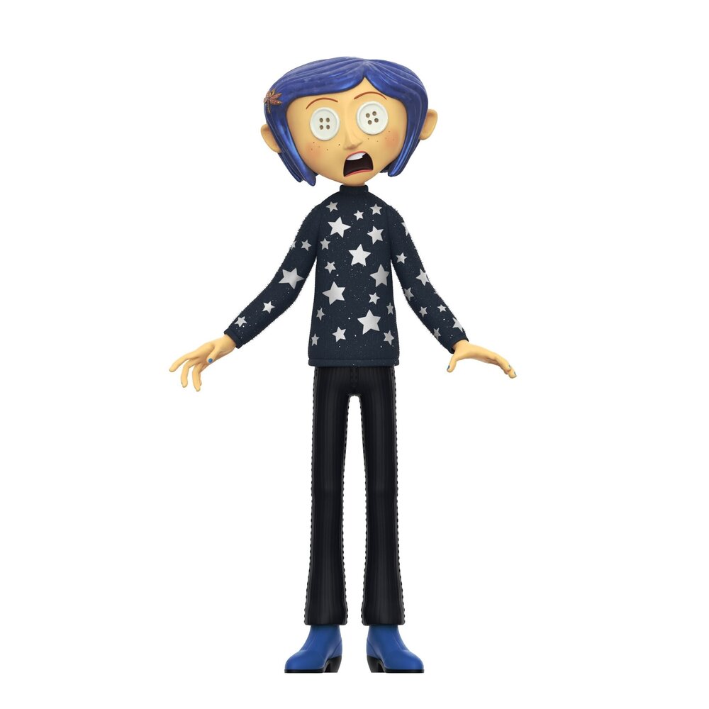 Super7 Coraline Supersize Vinyl Action Figure Coraline (Button Eyes) 40 cm Super7 Coraline Supersize Vinyl Action Figure Coraline (Button Eyes) 40 cm