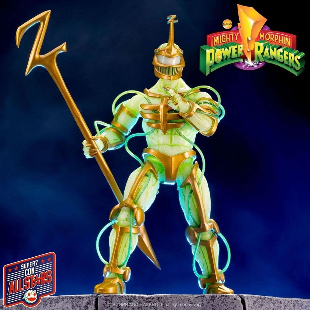 Super7 Mighty Morphin Power Rangers Ultimates! Action Figure Lord Zedd Imperial Gold Glow 18 cm Super7 Mighty Morphin Power Rangers Ultimates! Action Figure Lord Zedd Imperial Gold Glow 18 cm