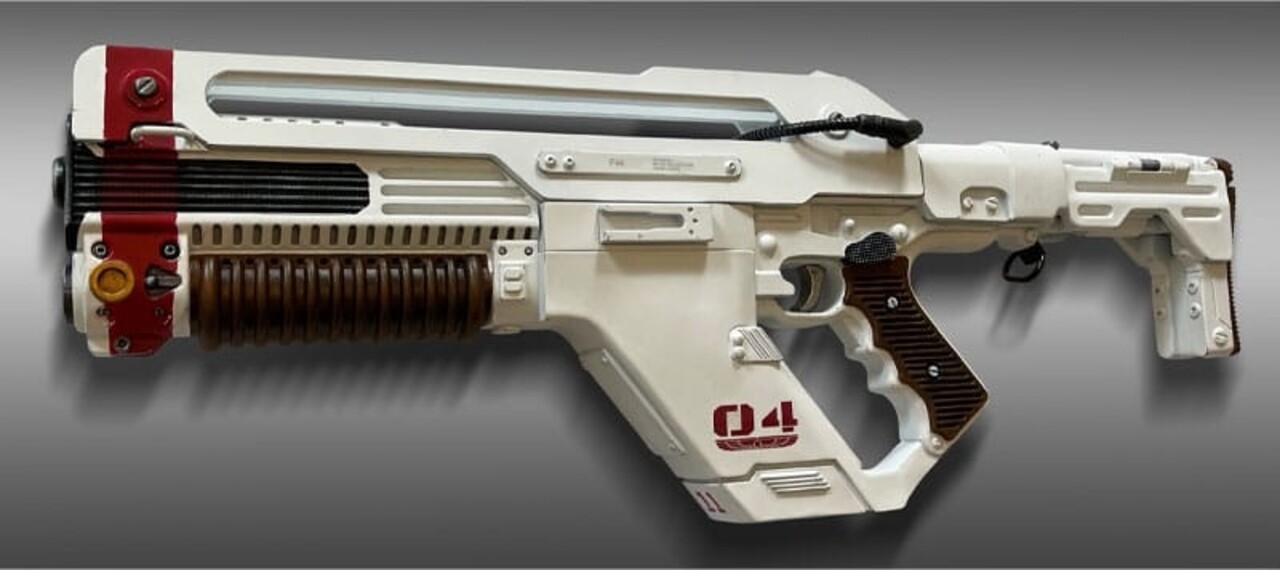 Hollywood Collectibles Group Alien: Romulus Model Life-Size Replica Pulse Rifle 71 cm Hollywood Collectibles Group Alien: Romulus Model Life-Size Replica Pulse Rifle 71 cm