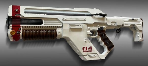 Hollywood Collectibles Group Alien: Romulus Model Life-Size Replica Pulse Rifle 71 cm Hollywood Collectibles Group Alien: Romulus Model Life-Size Replica Pulse Rifle 71 cm