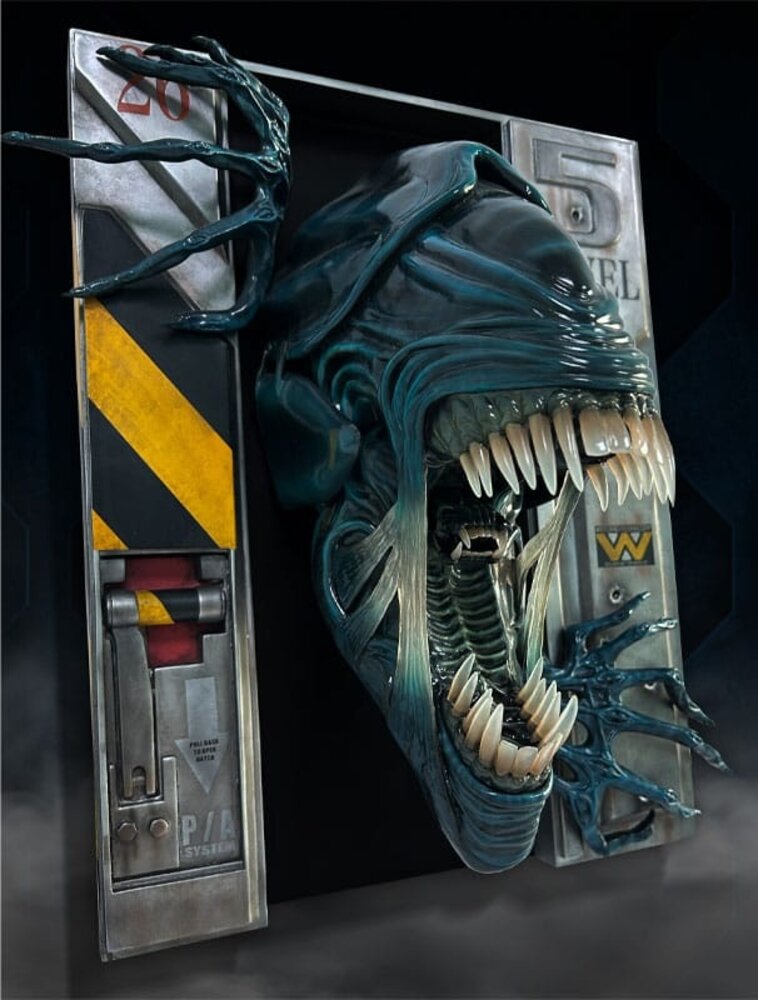 Hollywood Collectibles Group Aliens Wall Sculpture 1/2 Alien Queen 51 x 41 x 25 cm Hollywood Collectibles Group Aliens Wall Sculpture 1/2 Alien Queen 51 x 41 x 25 cm