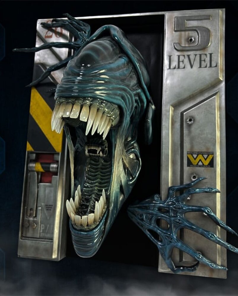 Hollywood Collectibles Group Aliens Wall Sculpture 1/2 Alien Queen 51 x 41 x 25 cm Hollywood Collectibles Group Aliens Wall Sculpture 1/2 Alien Queen 51 x 41 x 25 cm