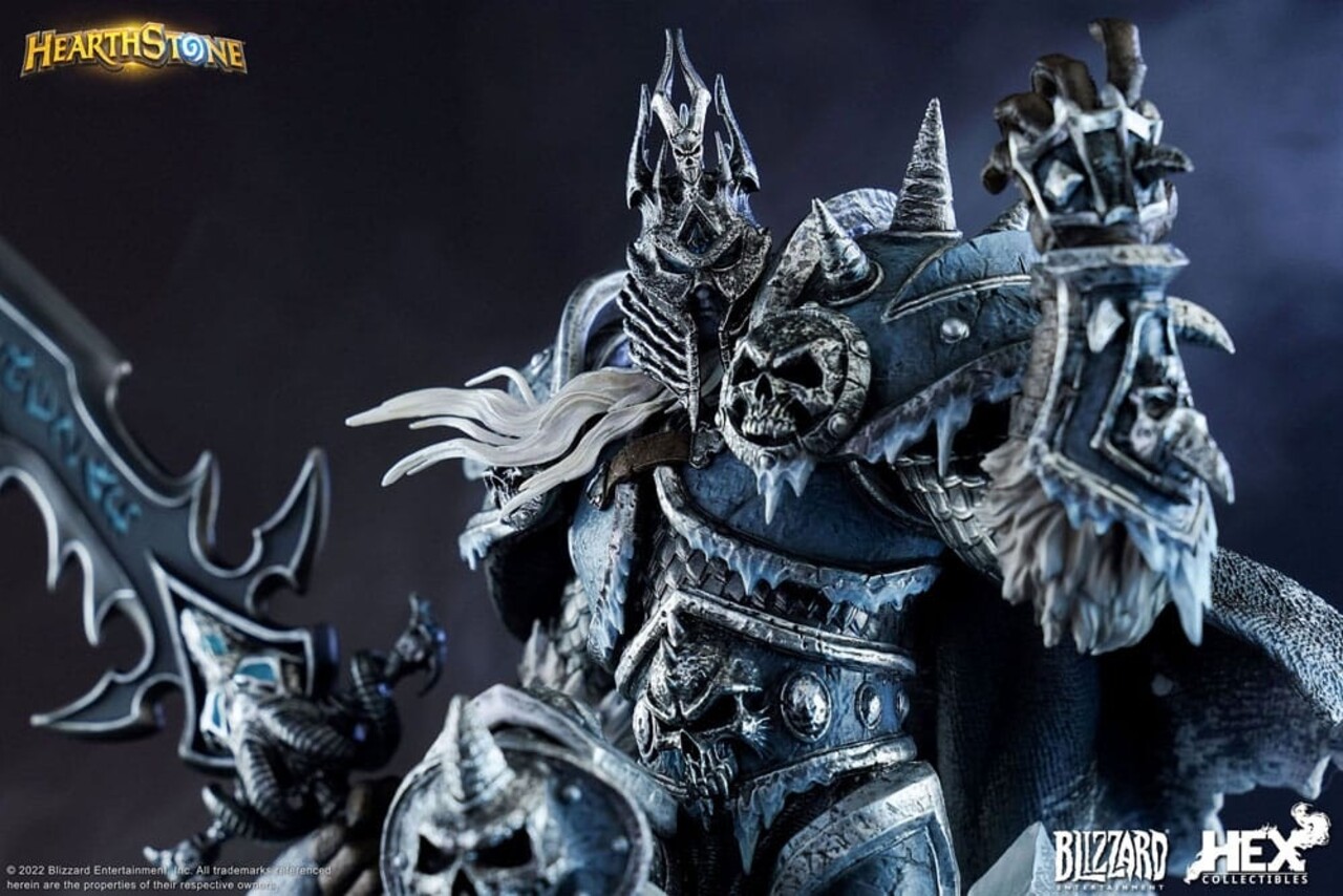 HEX Collectibles Hearthstone Statue 1/10 The Lich King 30 cm HEX Collectibles Hearthstone Statue 1/10 The Lich King 30 cm