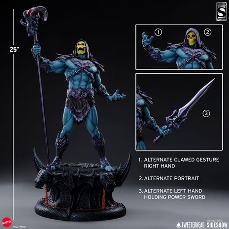 Tweeterhead Masters of the Universe Legends Maquette 1/5 Skeletor (Classic Edition) 63 cm Tweeterhead Masters of the Universe Legends Maquette 1/5 Skeletor (Classic Edition) 63 cm