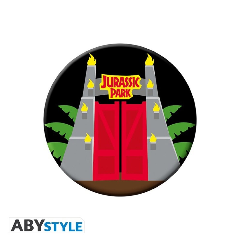 ABY Style Jurassic Park Icons Badge Pins