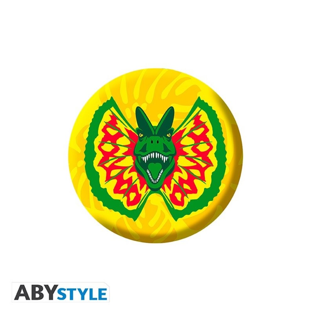 ABY Style Jurassic Park Icons Badge Pins