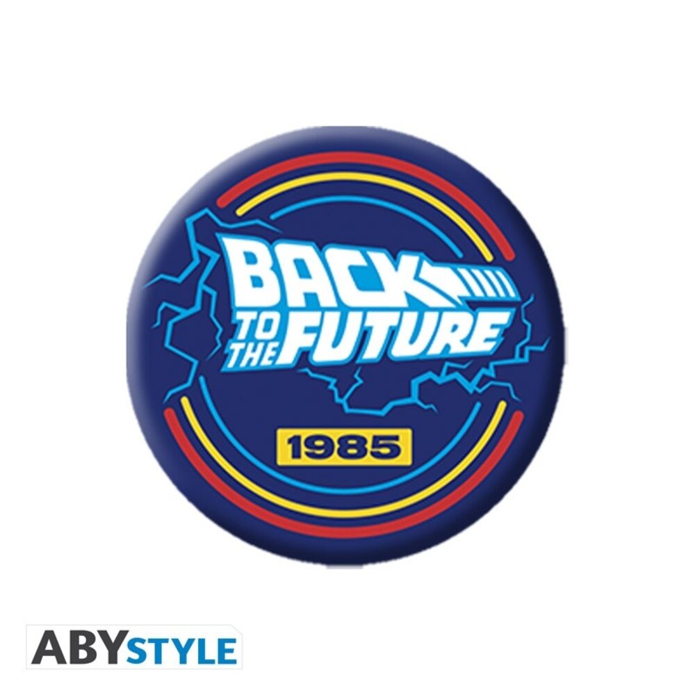 ABY Style Back to the Future Symbols Badge Pins ABY Style Back to the Future Symbols Badge Pins