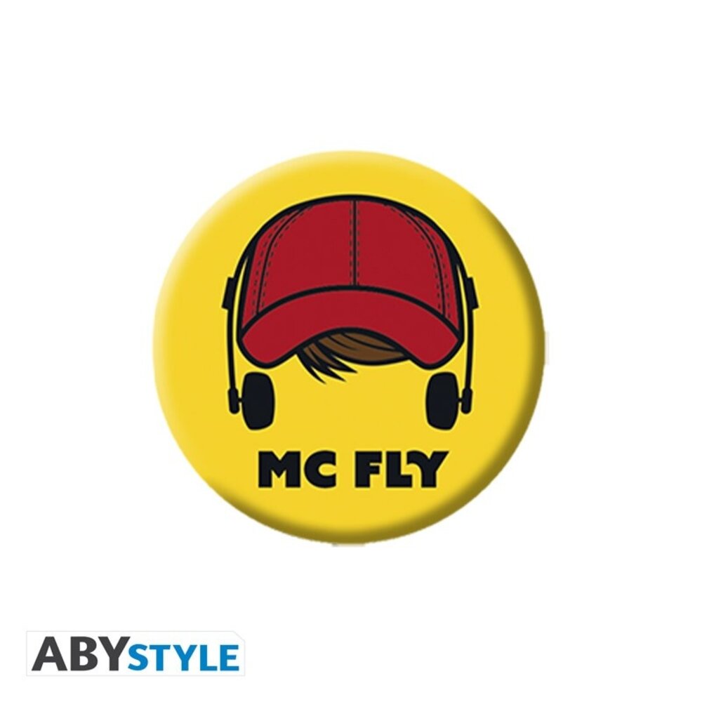 ABY Style Back to the Future Symbols Badge Pins ABY Style Back to the Future Symbols Badge Pins