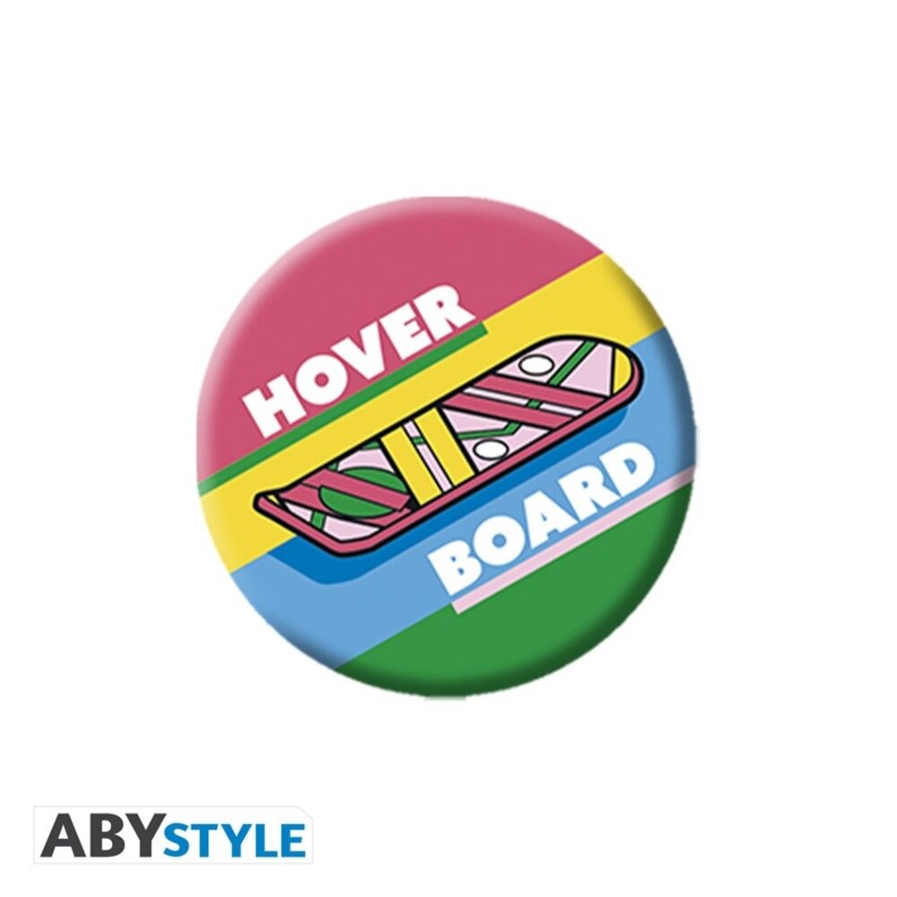 ABY Style Back to the Future Symbols Badge Pins ABY Style Back to the Future Symbols Badge Pins