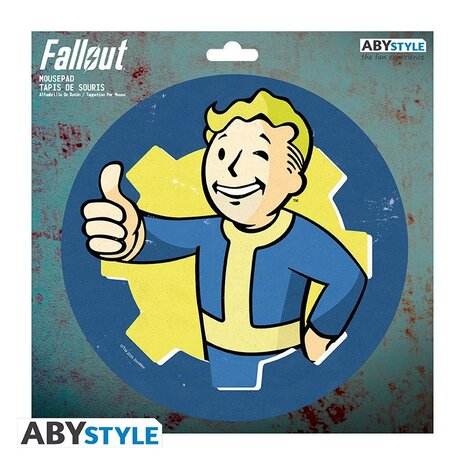 ABY Style Fallout Vault Boy Mousepad ABY Style Fallout Vault Boy Mousepad