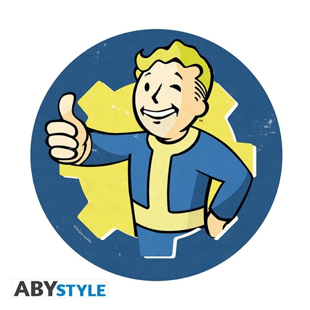 ABY Style Fallout Vault Boy Mousepad ABY Style Fallout Vault Boy Mousepad
