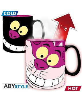 ABY Style Alice in Wonderland Cheshire Cat Heat Change Mug ABY Style Alice in Wonderland Cheshire Cat Heat Change Mug