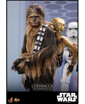 Hot Toys Star Wars Episode V Action Figure 1/6 Chewbacca with Disassembled C-3PO Hot Toys Star Wars Episode V Action Figure 1/6 Chewbacca with Disassembled C-3PO