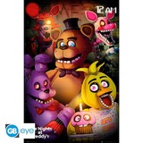 GB Eye Five Nights at Freddy's Group Poster 91.5 x 61 cm GB Eye Five Nights at Freddy's Group Poster 91.5 x 61 cm