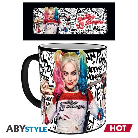 ABY Style DC Comics Harley Quinn Heat Change Mok ABY Style DC Comics Harley Quinn Heat Change Mok