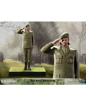 First 4 Figures Metal Gear Solid 3: Snake Eater Statue 1/4 Big Boss Requiem 55 cm First 4 Figures Metal Gear Solid 3: Snake Eater Statue 1/4 Big Boss Requiem 55 cm