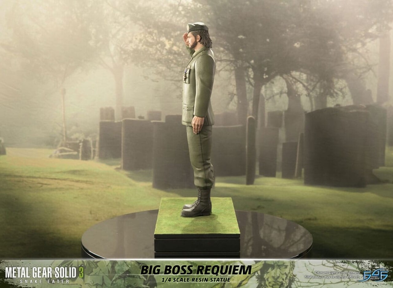 First 4 Figures Metal Gear Solid 3: Snake Eater Statue 1/4 Big Boss Requiem 55 cm First 4 Figures Metal Gear Solid 3: Snake Eater Statue 1/4 Big Boss Requiem 55 cm