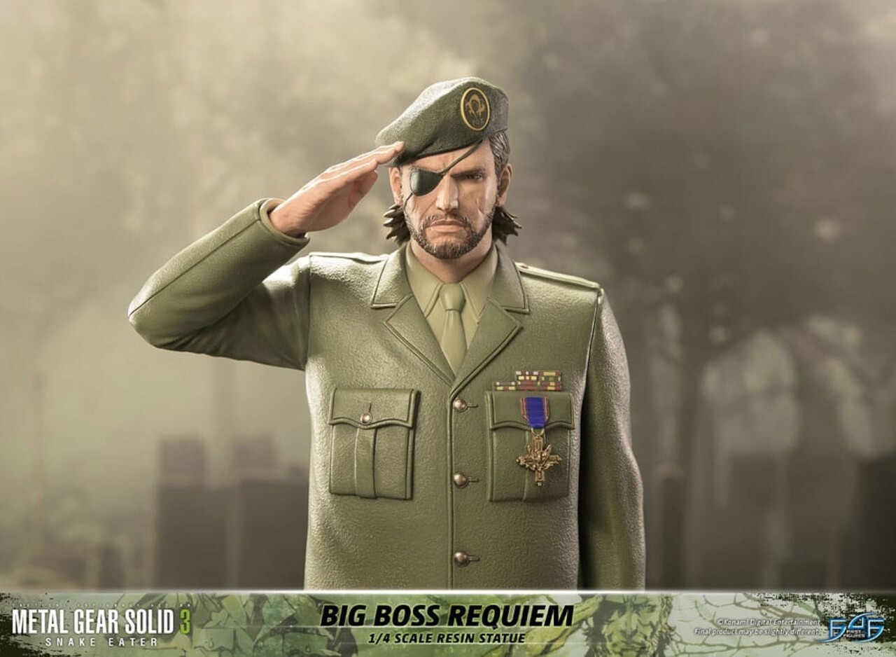 First 4 Figures Metal Gear Solid 3: Snake Eater Statue 1/4 Big Boss Requiem 55 cm First 4 Figures Metal Gear Solid 3: Snake Eater Statue 1/4 Big Boss Requiem 55 cm