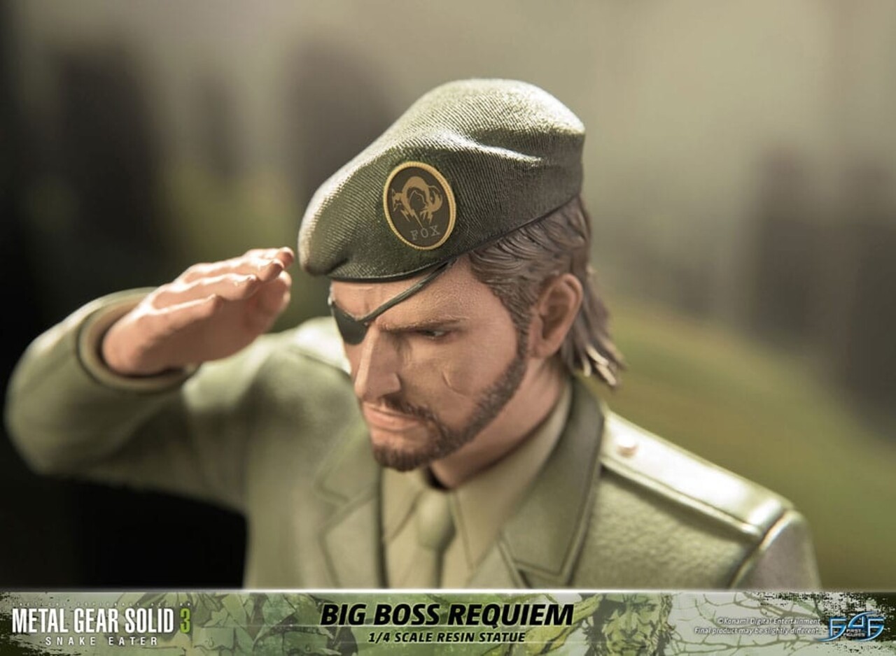First 4 Figures Metal Gear Solid 3: Snake Eater Statue 1/4 Big Boss Requiem 55 cm First 4 Figures Metal Gear Solid 3: Snake Eater Statue 1/4 Big Boss Requiem 55 cm