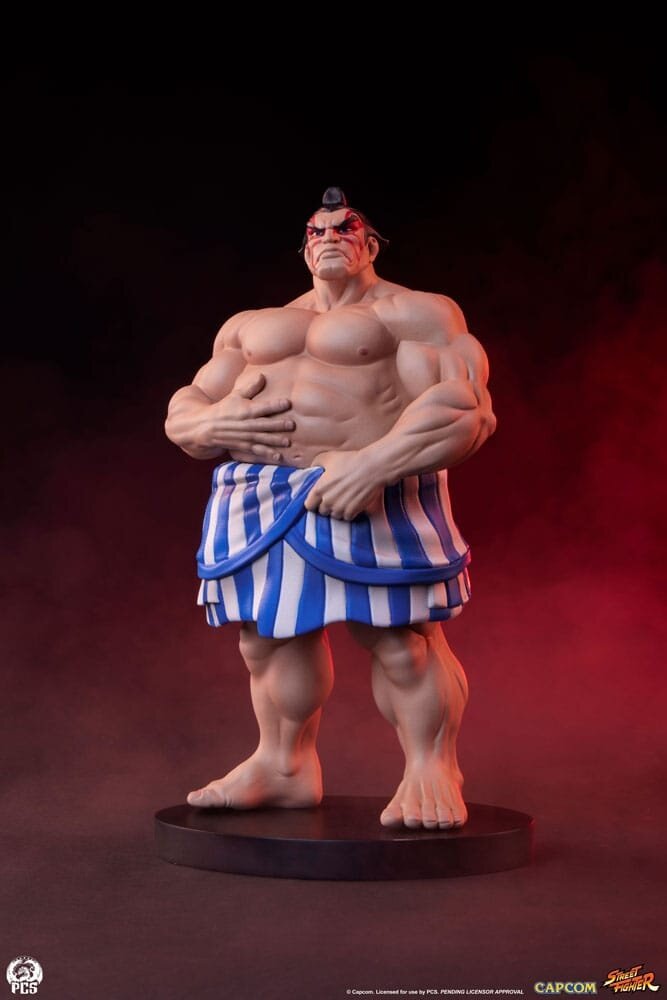 PCS Street Fighter Street Jam Statuen 1/10 Karin & E. Honda