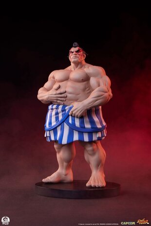 PCS Street Fighter Street Jam Statuen 1/10 Karin & E. Honda