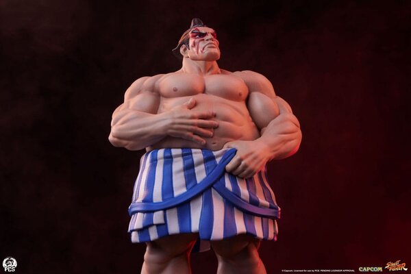 PCS Street Fighter Street Jam Statuen 1/10 Karin & E. Honda